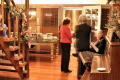 A view of the kitchen